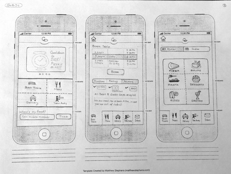 Mobile App Concept - Page 1